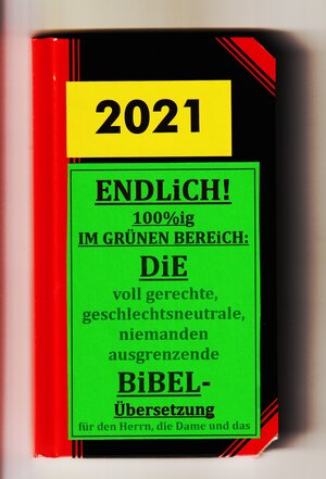 Buchcover PLACEBO-BiBEL | Herbert Friedrich Witzel | EAN 9783944324784 | ISBN 3-944324-78-1 | ISBN 978-3-944324-78-4