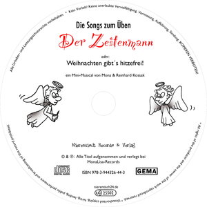 Buchcover 25 Übungs-CDs &bdquo;Der Zeitenmann&ldquo;  | EAN 9783944326443 | ISBN 3-944326-44-X | ISBN 978-3-944326-44-3