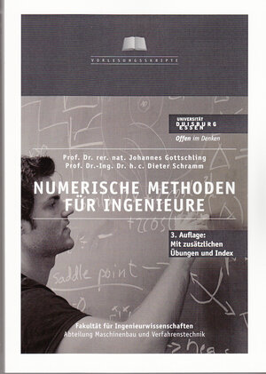 Buchcover Numerische Methoden für Ingenieure | Dieter Schramm | EAN 9783944339214 | ISBN 3-944339-21-5 | ISBN 978-3-944339-21-4