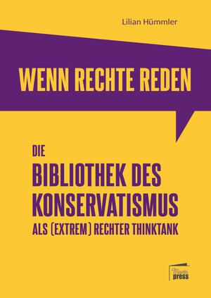 Buchcover Wenn Rechte reden | Lilian Hümmler | EAN 9783944442716 | ISBN 3-944442-71-7 | ISBN 978-3-944442-71-6