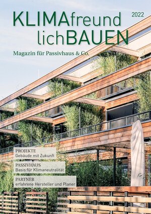Buchcover Klimafreundlich Bauen 2022  | EAN 9783944549378 | ISBN 3-944549-37-6 | ISBN 978-3-944549-37-8