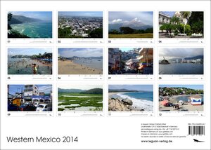 Buchcover Western Mexiko Calendar 2014 englisch/spanisch  | EAN 9783944559247 | ISBN 3-944559-24-X | ISBN 978-3-944559-24-7