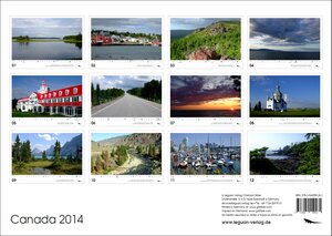 Buchcover Canada Calendar 2014 englisch/spanisch  | EAN 9783944559261 | ISBN 3-944559-26-6 | ISBN 978-3-944559-26-1
