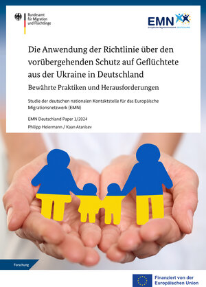 Buchcover EMN: Die Anwendung der Richtlinie über den vorübergehenden Schutz (TPD) | Philipp Heiermann | EAN 9783944674476 | ISBN 3-944674-47-2 | ISBN 978-3-944674-47-6