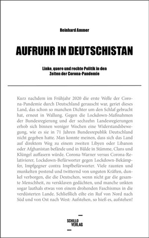 Buchcover Aufruhr in Deutschistan | Ammer Reinhard | EAN 9783944716442 | ISBN 3-944716-44-2 | ISBN 978-3-944716-44-2