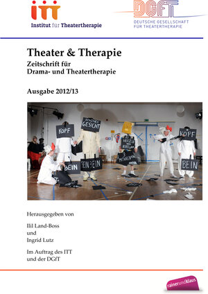 Buchcover Theater  & Therapie  | EAN 9783944724003 | ISBN 3-944724-00-3 | ISBN 978-3-944724-00-3