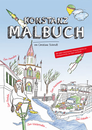Buchcover Konstanz Malbuch | Christiane Schmidt | EAN 9783944741017 | ISBN 3-944741-01-3 | ISBN 978-3-944741-01-7