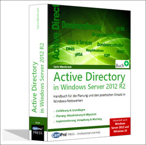 Buchcover Active Directory in Windows Server 2012 R2 | Carlo Westbrook | EAN 9783944749020 | ISBN 3-944749-02-2 | ISBN 978-3-944749-02-0