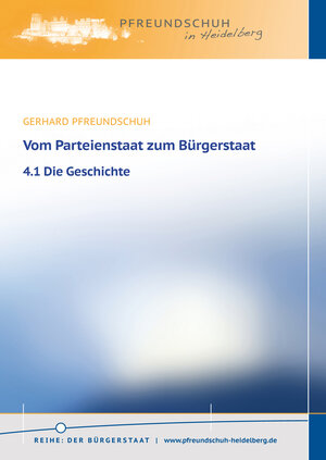 Buchcover 4.1 Die Geschichte | Gerhard Pfreundschuh | EAN 9783944816050 | ISBN 3-944816-05-6 | ISBN 978-3-944816-05-0