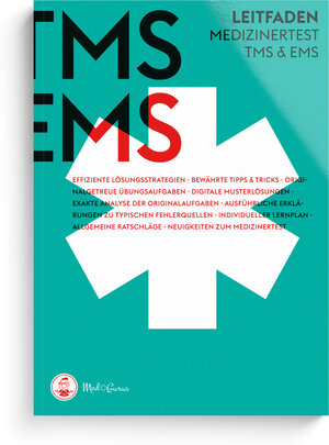 Buchcover MedGurus TMS & EMS Vorbereitung 2024 Leitfaden - Vorbereitung auf den Medizinertest | Alexander Hetzel | EAN 9783944902128 | ISBN 3-944902-12-2 | ISBN 978-3-944902-12-8