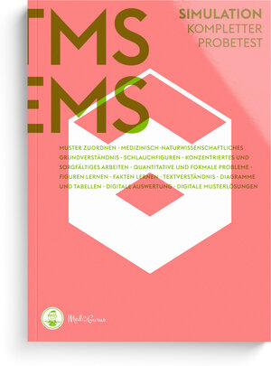 Buchcover MedGurus TMS & EMS Vorbereitung 2024 Testsimulation - Kompletter Probetest zur Vorbereitung auf den Medizinertest | Alexander Hetzel | EAN 9783944902258 | ISBN 3-944902-25-4 | ISBN 978-3-944902-25-8