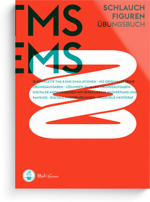 Buchcover MedGurus TMS &amp; EMS Vorbereitung 2024 - Schlauchfiguren - Übungsbuch mit 432 Aufgaben und Musterlösungen zur Vorbereitung auf den Medizinertest - Erfolgreich ins Medizinstudium | Constantin Lechner | EAN 9783944902272 | ISBN 3-944902-27-0 | ISBN 978-3-944902-27-2