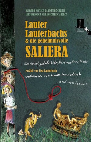 Buchcover Lauter Lauterbachs und die geheimnisvolle Saliera | Susanna Partsch | EAN 9783944936291 | ISBN 3-944936-29-9 | ISBN 978-3-944936-29-1