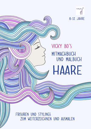 Buchcover Mitmachbuch und Malbuch - HAARE  | EAN 9783944956749 | ISBN 3-944956-74-5 | ISBN 978-3-944956-74-9