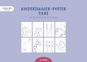 Buchcover Kinderzimmer Poster - Tiere | Alexandra Schönfeld | EAN 9783944956886 | ISBN 3-944956-88-5 | ISBN 978-3-944956-88-6