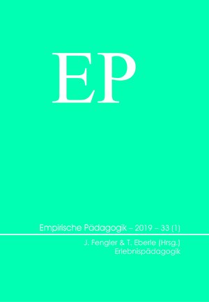 Buchcover Erlebnispädagogik  | EAN 9783944996578 | ISBN 3-944996-57-7 | ISBN 978-3-944996-57-8