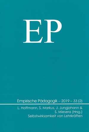 Buchcover Selbstwirksamkeit von Lehrkräften  | EAN 9783944996608 | ISBN 3-944996-60-7 | ISBN 978-3-944996-60-8