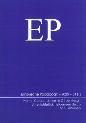 Buchcover Unterrichtsrückmeldungen durch Schüler*innen  | EAN 9783944996646 | ISBN 3-944996-64-X | ISBN 978-3-944996-64-6