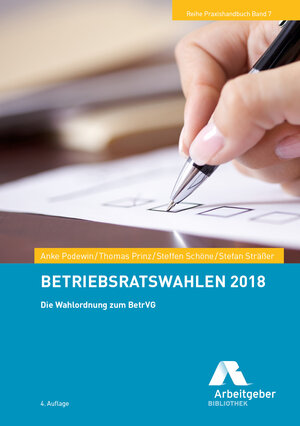 Buchcover Betriebsratswahlen 2018 | Thomas Prinz | EAN 9783944997056 | ISBN 3-944997-05-0 | ISBN 978-3-944997-05-6