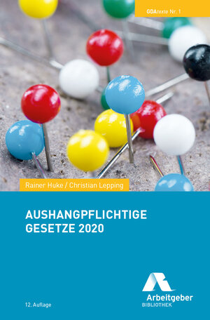 Buchcover Aushangpflichtige Gesetze 2020  | EAN 9783944997131 | ISBN 3-944997-13-1 | ISBN 978-3-944997-13-1