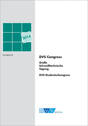 Buchcover DVS Congress 2014  | EAN 9783945023037 | ISBN 3-945023-03-3 | ISBN 978-3-945023-03-7