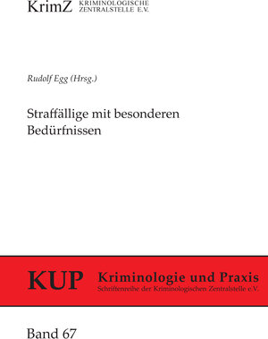 Buchcover Straffällige mit besonderen Bedürfnissen  | EAN 9783945037034 | ISBN 3-945037-03-4 | ISBN 978-3-945037-03-4