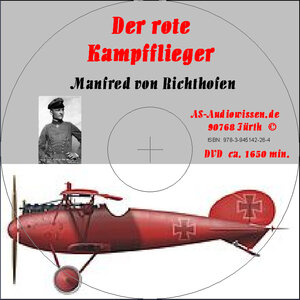 Buchcover Der rote Kampfflieger | Manfred Freiherr von Richthofen | EAN 9783945142264 | ISBN 3-945142-26-1 | ISBN 978-3-945142-26-4