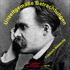 Buchcover Unzeitgemäße Betrachtungen | Friedrich Nietzsche | EAN 9783945142417 | ISBN 3-945142-41-5 | ISBN 978-3-945142-41-7