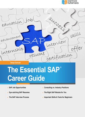 Buchcover The Essential SAP Career Guide | Tanya Duncan | EAN 9783945170991 | ISBN 3-945170-99-0 | ISBN 978-3-945170-99-1