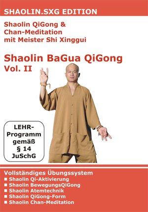 Buchcover Shaolin QiGong & Chan-Meditation mit Meister Shi Xinggui | Shi Xinggui | EAN 9783945249024 | ISBN 3-945249-02-3 | ISBN 978-3-945249-02-4