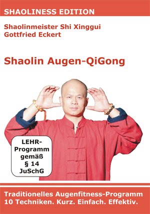 Buchcover Shaolin Augen-QiGong (DVD) | Shi Xinggui | EAN 9783945249055 | ISBN 3-945249-05-8 | ISBN 978-3-945249-05-5