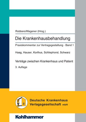 Buchcover Die Krankenhausbehandlung - Band 1  | EAN 9783945251553 | ISBN 3-945251-55-9 | ISBN 978-3-945251-55-3