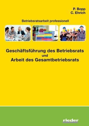 Buchcover Betriebsratsarbeit professionell - Geschäftsführung des Betriebsrats und Arbeit des Gesamtbetriebsrats | Peter Bopp | EAN 9783945260012 | ISBN 3-945260-01-9 | ISBN 978-3-945260-01-2