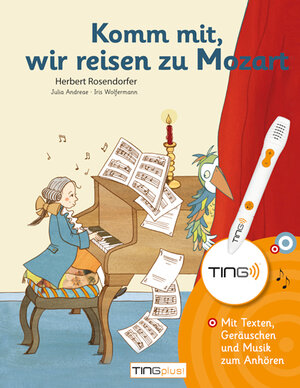Buchcover Komm mit, wir reisen zu Mozart | Herbert Rosendorfer | EAN 9783945268063 | ISBN 3-945268-06-0 | ISBN 978-3-945268-06-3