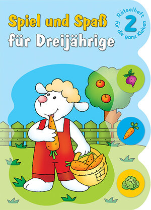 Buchcover Spiel und Spaß für Dreijährige Rätselheft 2  | EAN 9783945278079 | ISBN 3-945278-07-4 | ISBN 978-3-945278-07-9
