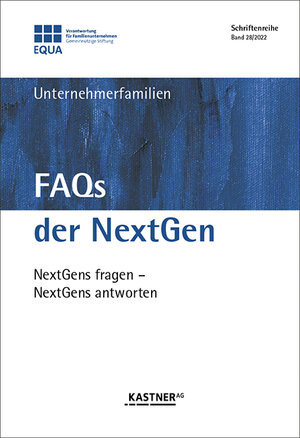 Buchcover FAQs der NextGen | Dinah Spitzley | EAN 9783945296981 | ISBN 3-945296-98-6 | ISBN 978-3-945296-98-1