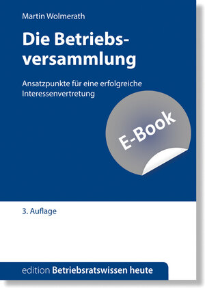 Buchcover Die Betriebsversammlung  | EAN 9783945394274 | ISBN 3-945394-27-9 | ISBN 978-3-945394-27-4