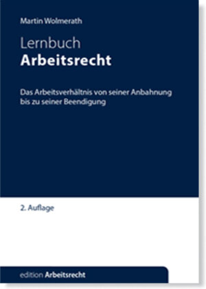 Buchcover Arbeitsrecht | Martin Wolmerath | EAN 9783945394373 | ISBN 3-945394-37-6 | ISBN 978-3-945394-37-3