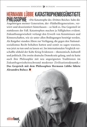 Buchcover Katastrophenbegünstigte Philosophie | Hermann Lübbe | EAN 9783945400432 | ISBN 3-945400-43-0 | ISBN 978-3-945400-43-2