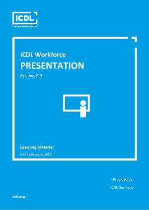 Buchcover ICDL Workforce Presentation (english)  | EAN 9783945511879 | ISBN 3-945511-87-9 | ISBN 978-3-945511-87-9