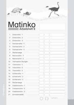 Buchcover Matinko-Arbeitsheft 9 | Peter Jansen | EAN 9783945512098 | ISBN 3-945512-09-3 | ISBN 978-3-945512-09-8