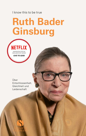 Buchcover RUTH BADER GINSBURG | Ruth Bader Ginsburg | EAN 9783945543313 | ISBN 3-945543-31-2 | ISBN 978-3-945543-31-3
