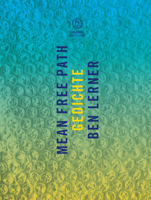 Buchcover Mean Free Path | Ben Lerner | EAN 9783945550083 | ISBN 3-945550-08-4 | ISBN 978-3-945550-08-3
