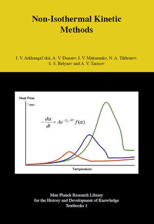 Buchcover Non-Isothermal Kinetic Methods | Igor V. Arkhangel'skii | EAN 9783945561171 | ISBN 3-945561-17-5 | ISBN 978-3-945561-17-1