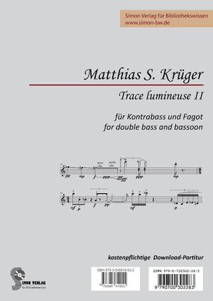 Buchcover Trace lumineuse II  | EAN 9783945610022 | ISBN 3-945610-02-8 | ISBN 978-3-945610-02-2