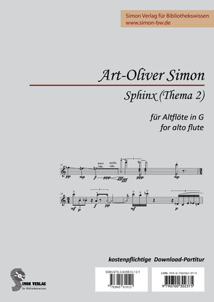Buchcover Sphinx (Thema 2)  | EAN 9783945610121 | ISBN 3-945610-12-5 | ISBN 978-3-945610-12-1