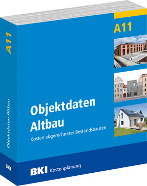 Buchcover BKI Objektdaten Altbau A11 | BKI - Baukosteninformationszentrum Deutscher Architektenkammern | EAN 9783945649688 | ISBN 3-945649-68-4 | ISBN 978-3-945649-68-8