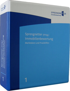 Buchcover Immobilienbewertung - Marktdaten und Praxishilfen | Hans O Sprengnetter | EAN 9783945689035 | ISBN 3-945689-03-1 | ISBN 978-3-945689-03-5