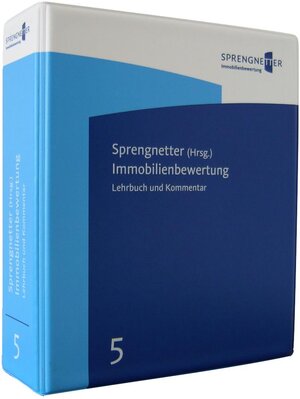 Buchcover Immobilienbewertung - Lehrbuch und Kommentar  | EAN 9783945689301 | ISBN 3-945689-30-9 | ISBN 978-3-945689-30-1