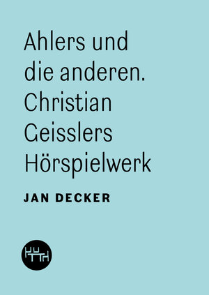 Buchcover Ahlers und die anderen | Jan Decker | EAN 9783945849026 | ISBN 3-945849-02-0 | ISBN 978-3-945849-02-6